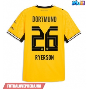 Lacne Muži Futbalové dres Borussia Dortmund Julian Ryerson #26 2026-27 Krátky Rukáv - Domáci